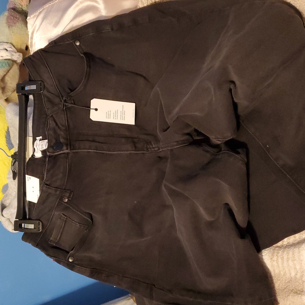 5 for $25 | NWT Forever 21 + Plus High Waisted Tapered Leg Denim Mom Jeans - Picture 11 of 12